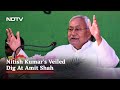 Someone From Delhi...: Nitish Kumars Veiled Dig At Amit Shah