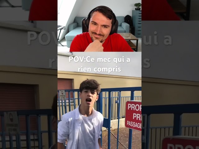 Il se croit trop chez lui.