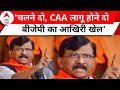 Sanjay Raut on CAA:  जब तक चुनाव है तब तक वे CAA-CAA खेलेंगे | Lok Sabha Chunav 2024 | ABP News