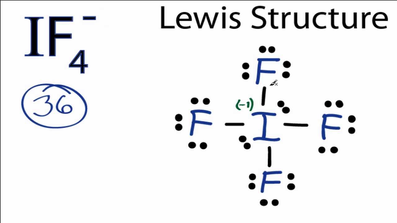 if4-lewis-structure-how-to-draw-the-lewis-structure-for-if4-youtube