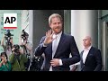 Prince Harry settles phone hacking case against UK tabloid