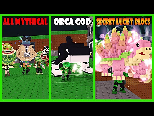 Aku Berhasil Mencuri Dapat Secret & Brainrot God Dari Lucky Blocks - Roblox Steal A Brainrot