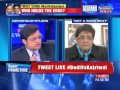 Times Now : Kiran Bedi leaves the Newshour room midway facing tough questions