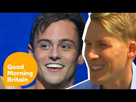 Dustin Lance Black On Fiancé Tom Daley's Olympic Success | Good Morning Britain