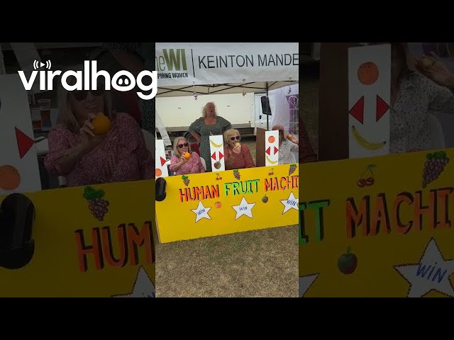 Human Fruit Machine || ViralHog