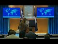LIVE: U.S. State Department press briefing  - 51:10 min - News - Video