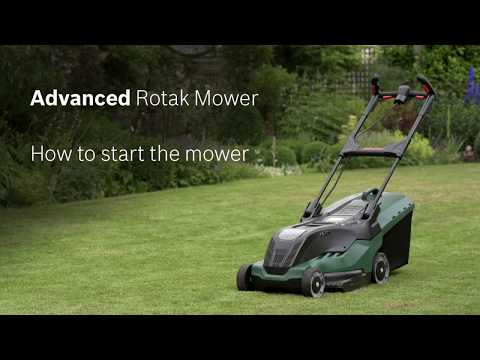video Bosch AdvancedRotak 650 Elektrische grasmaaier