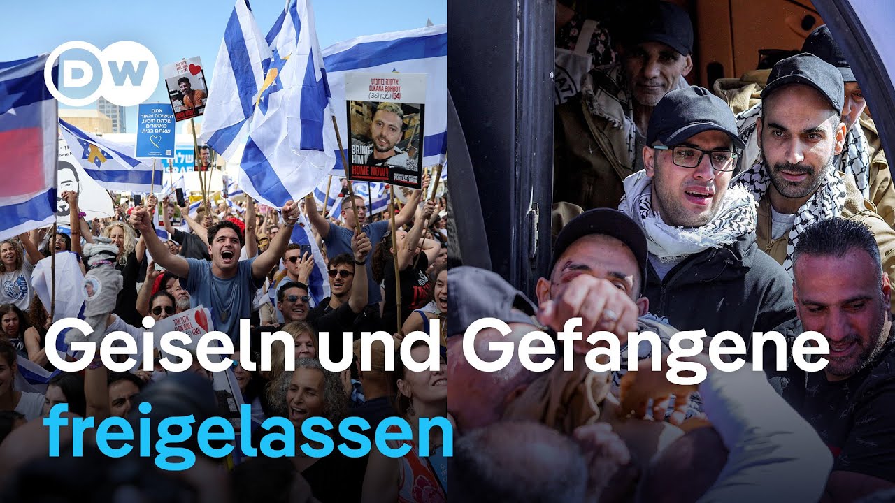 Trump begrüßt Freilassung israelischer Geiseln in Knesset-Rede | DW News