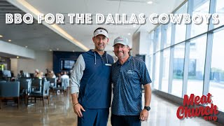 Behind the Scenes of a Giant BBQ Event for the Dallas Cowboys