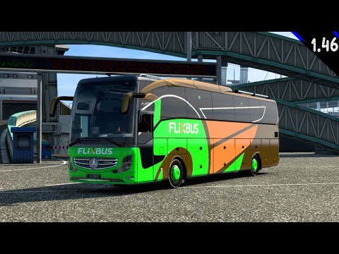 MB New Travego 16Shd Flixbus Skin 1.46.x