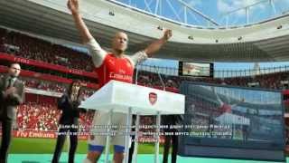 Презентация игрока Арсенала в PES 2013