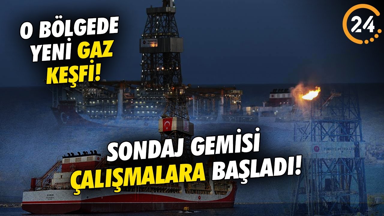 Karadeniz’de Yeni Gaz Keşfi! Sondaj Gemisi O Kuyuda Çalışmalarına Başladı!