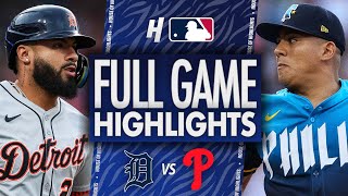 Detroit Tigers vs Philadelphia Phillies - FULL GAME HIGHLIGHTS | August 1, 2025 MLB Season