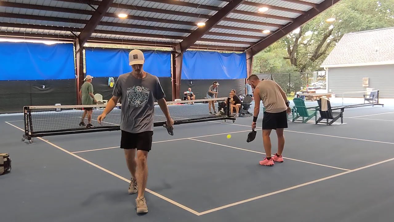 FEROCIOUS FAST FIREFIGHTS (BLACK EYE)! Coastal Clash Team Pickleball Tournament at Litchfield, SC