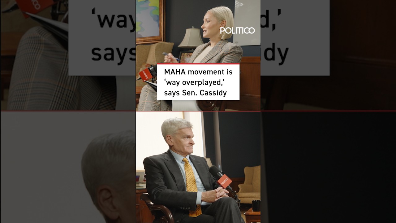 MAHA movement is 'way overplayed,' says Sen. Cassidy