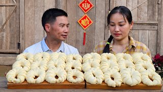 HOW TO MAKE WHEAT FLOUR CAKES : Delicious & Simple Fried, Anyone Can Do It | Ly Phuc An