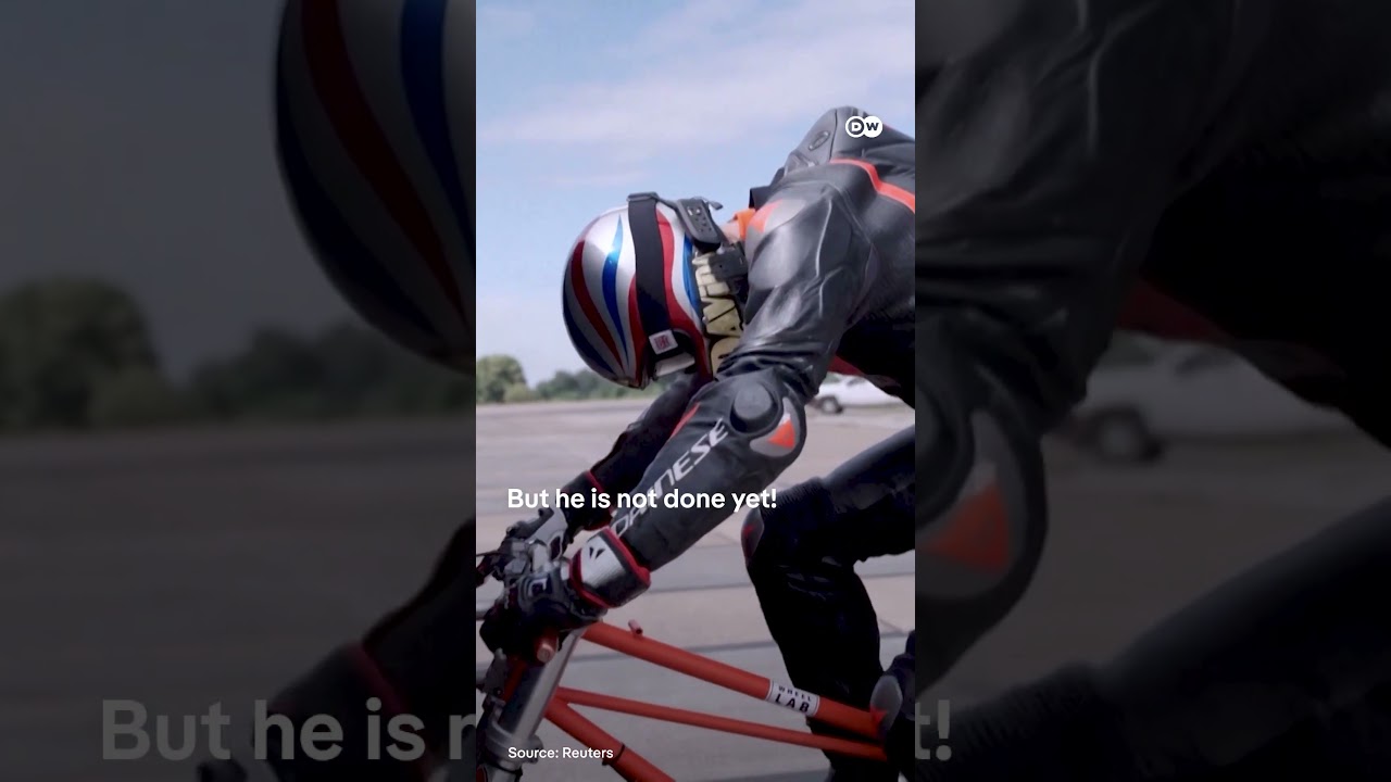 Fastest cyclist in the world?! | DW News