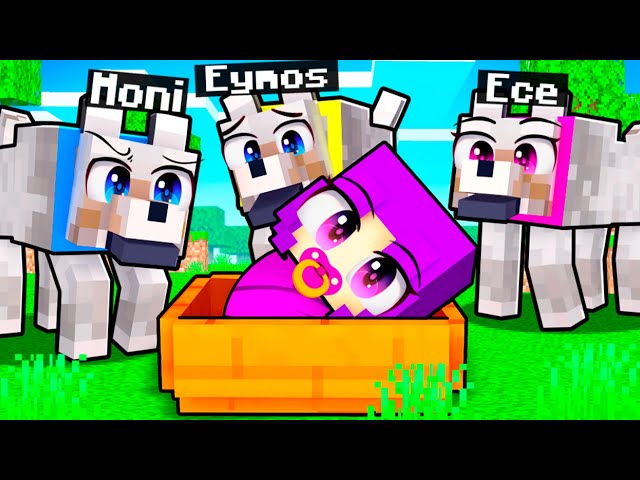 Minecraft'ta KURT AİLESİ Tarafından Büyütüldüm!