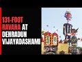 131-Foot Ravana Effigy To Be Burnt In Dehradun On Vijayadashami Today