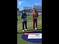 West Indies have won the toss & they will field first against NZ | #T20WorldCup