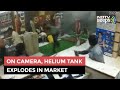 Caught On Camera: Helium Tank Explodes In Tamil Nadu Market