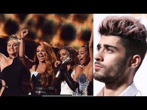 Little Mix and Perrie Edwards Shout Out Ex Zayn Malik in 2017 Brit Awards Acceptance Speech