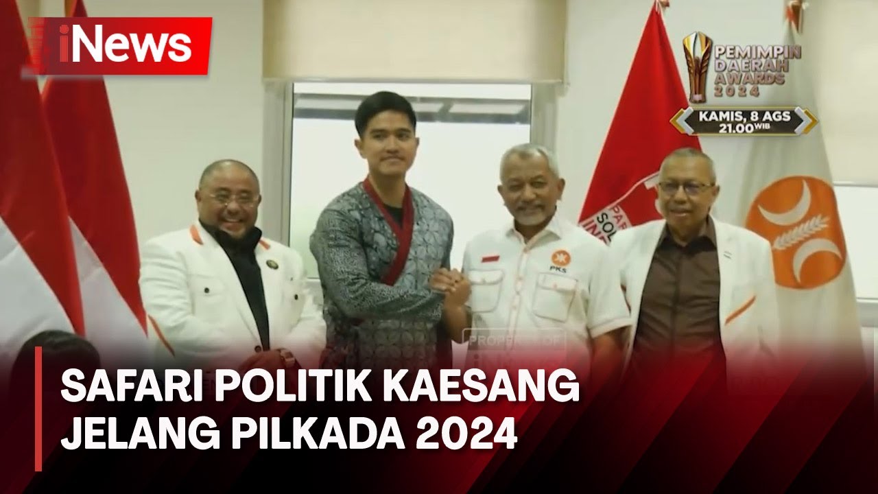 Ketum PSI Kaesang Bakal Temui Ketua DPP PDIP Puan Maharani - iNews Malam 16/07