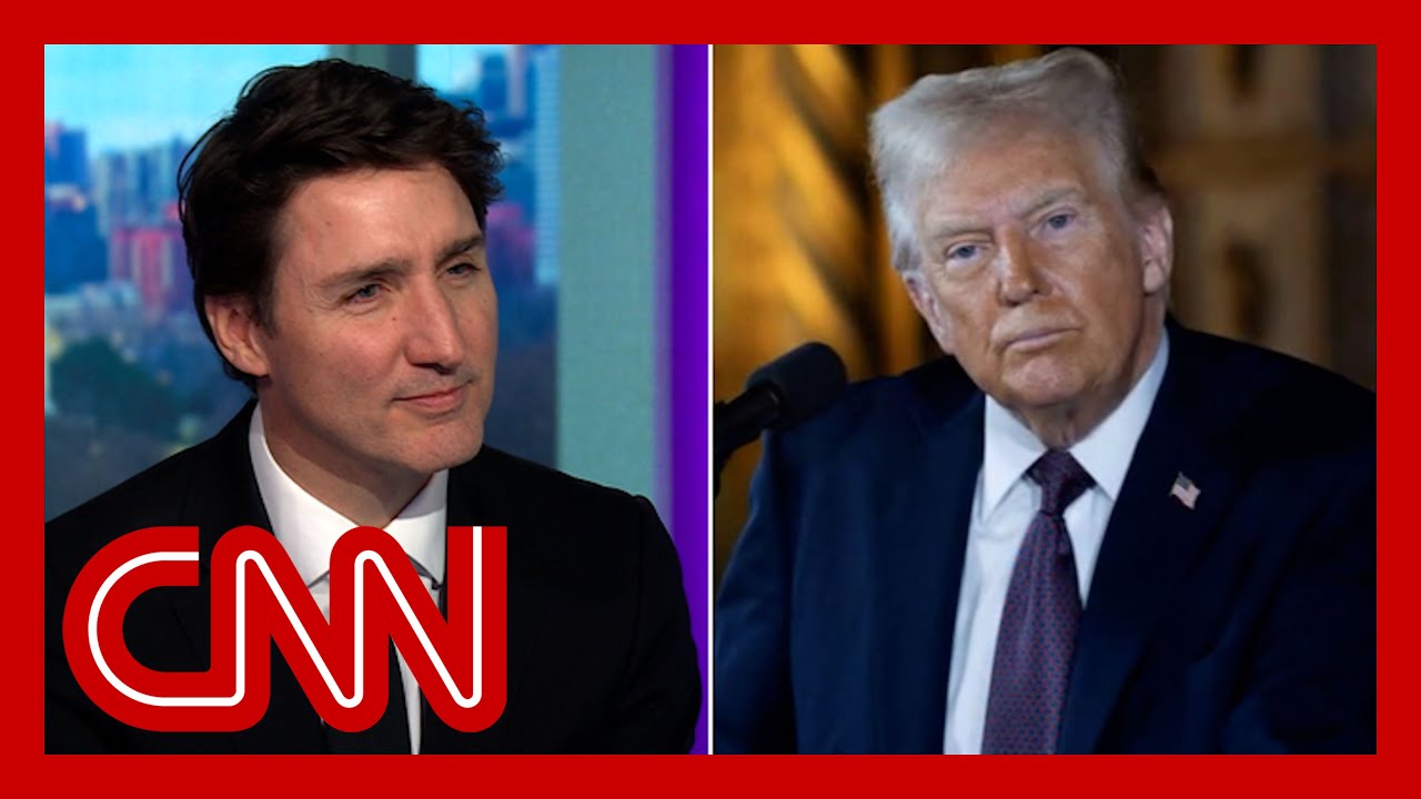 Trudeau responds to Trump needling him about annexing Canada