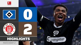 St. Pauli Dominate Hamburg-DERBY!  | HAMBURGER SV — ST. PAULI | Highlights | Matchday 2 – Bundesliga