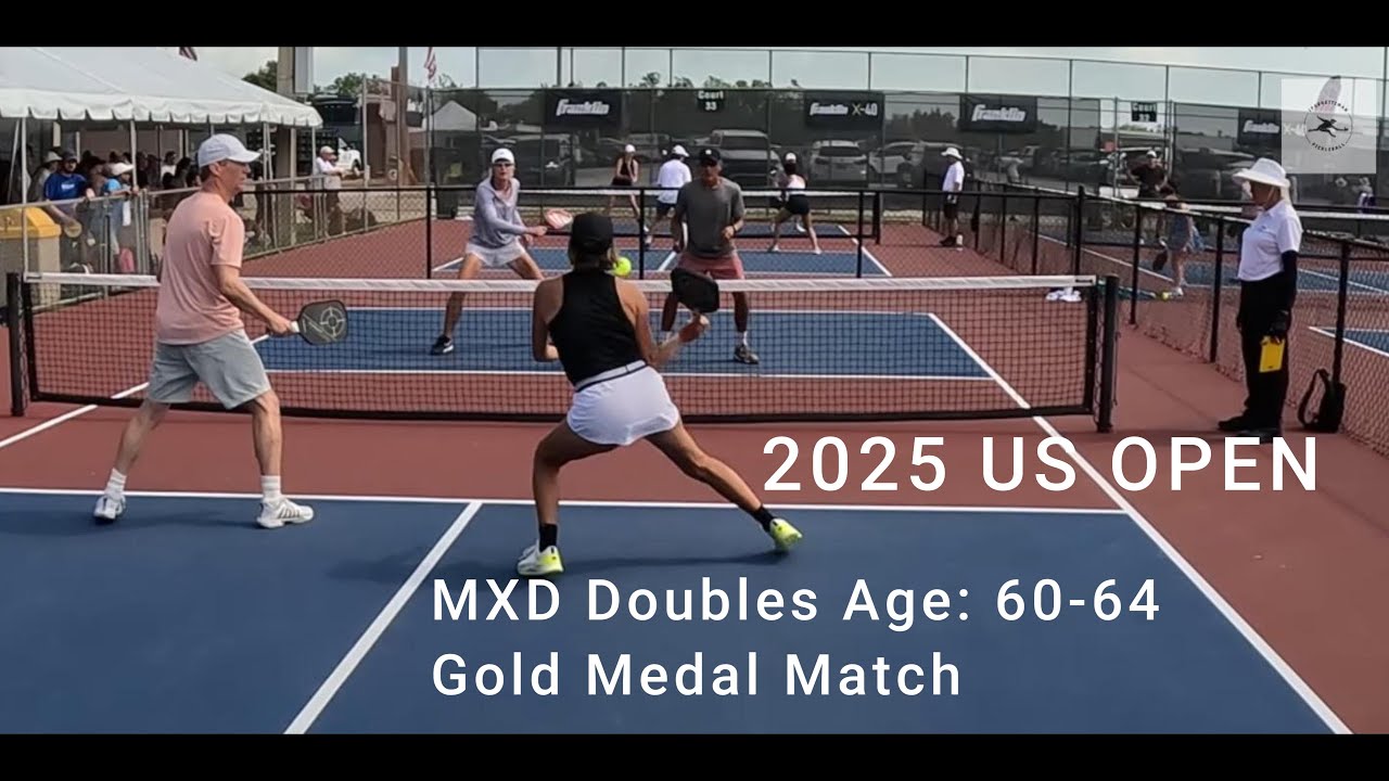 Mxd Doubles Age: 50-54 Gold Medal Pickleball Match - US OPEN 2025