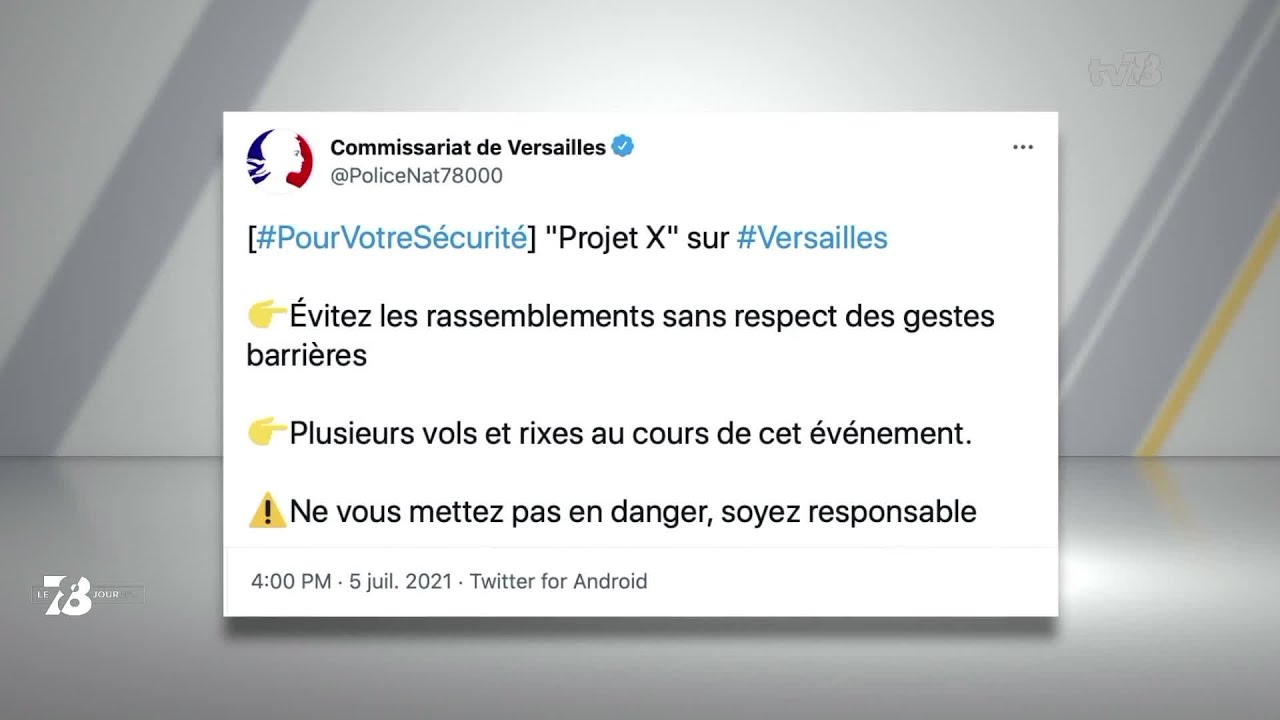 Yvelines | Inquiétudes à Versailles autour des soirées « Projet X »