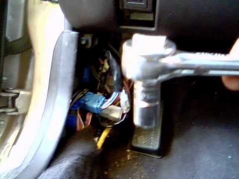 Brake Light Switch Replacement - YouTube 2003 mustang wiring diagram brake lamp 