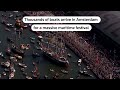 Thousands of boats arrive in Amsterdam for sailing festival | REUTERS  - 00:33 min - News - Video