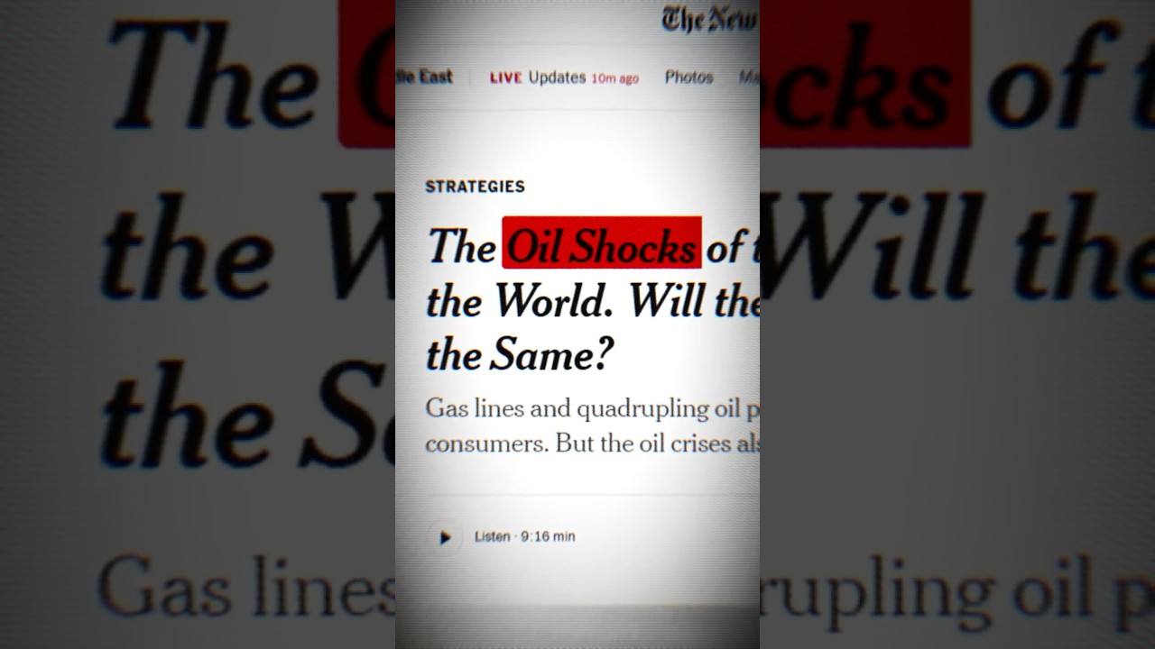 These Economic Wounds Are Completely Self-Inflicted donaldtrump oil interestrates
