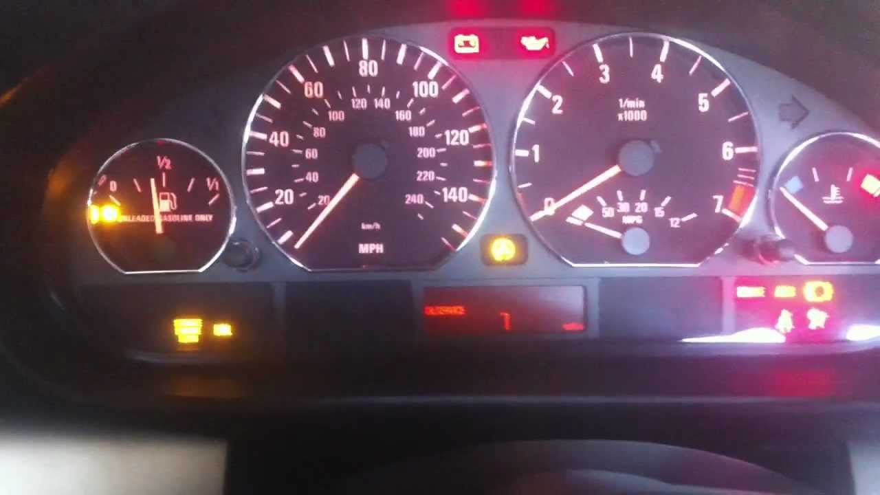 Bmw 325i dashboard indicator lights #4