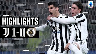 Juventus 1-0 Spezia | Alvaro Morata Strikes to Secure Victory! | Serie A Highlights