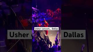 Usher concert in Dallas Texas #usher #usherraymond #concert #dallas #AAC