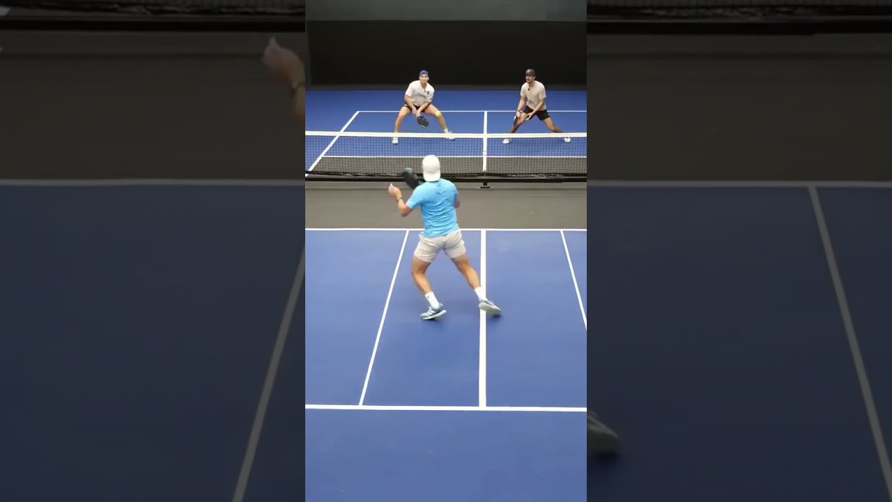 Nothing gets a match going like a classic “ANDIAMO!” #pickleball #propickleball #sportshighlights