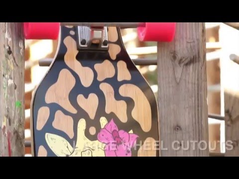 Video MADRID Longboard Complete MISSIONARY BAMBOO LONG NECK Brown
