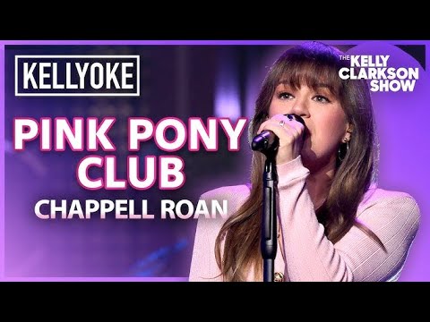 Kelly Clarkson Covers ' Pink Pony Club ' By Chappell Roan l Kellyoke
