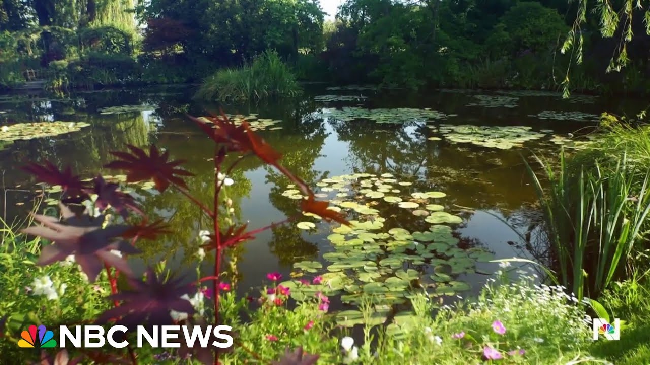 Beyond the Olympics, a walk through the gardens that inspired Claude Monet