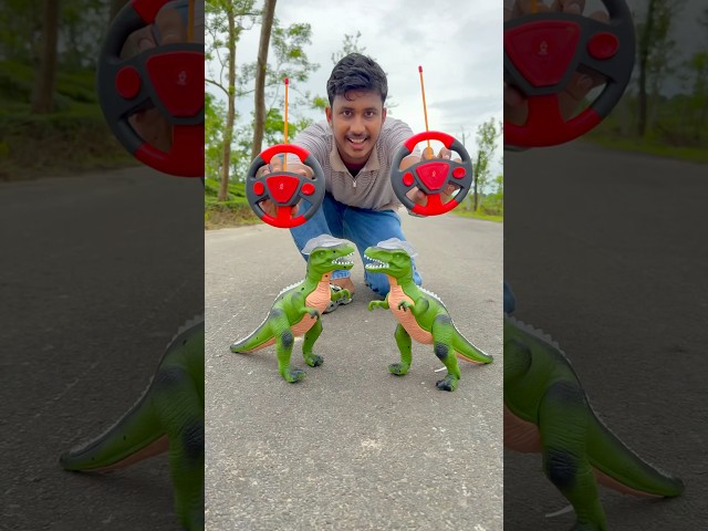 Big 2 ta remote control dinosaur 🦖 green
