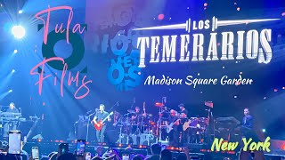 Los Temerarios en vivo en Madison Square Garden New York 🗽Concierto Hasta Siempre 09-01-24