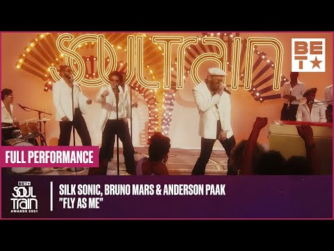 Silk Sonic, Bruno Mars & Anderson .Paak Perform "Fly As Me" To Open The 2021 BET Soul Train Awards