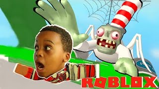 Hit The Butt Roblox Dr Zomboss Slime Slide Challenge - 