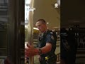 Youve won a prize! Police officers free boy stuck inside Hello Kitty claw machine - ABC News  - 01:00 min - News - Video