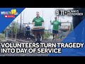 Volunteers, veterans turn tragedy of 9/11 into day of service