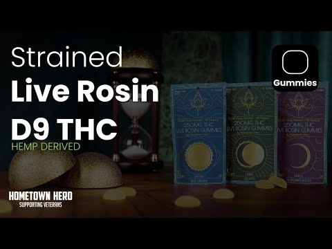 The newest collection of Live Rosin Strains! Today we will be presenting to you Gelato, Northern Lights & Blue Dream Gummies!