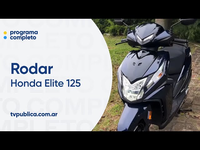 Nueva Moto Honda Elite 125 - Rodar