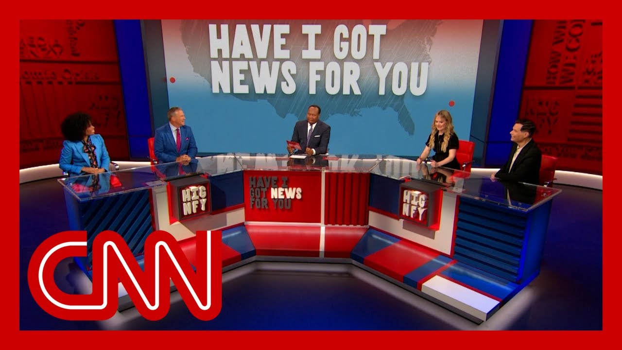 Comedians and ex-GOP congressman poke fun at the news on 'Have I Got News For You' with Roy Wood Jr.